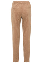Dark Golden Suede Trouser