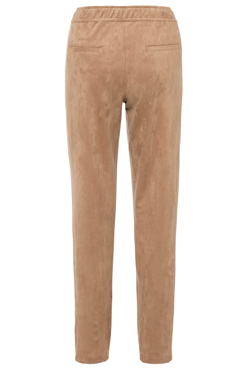 Dark Golden Suede Trouser