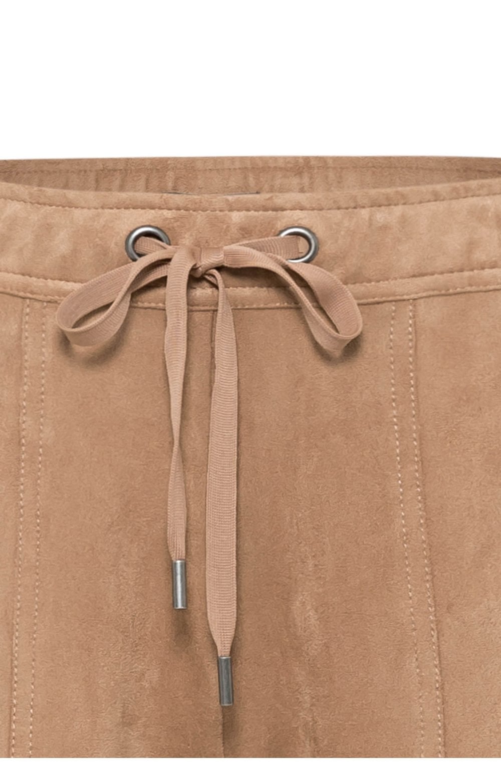 Dark Golden Suede Trouser
