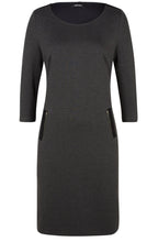 Dark Grey Jersey Dress