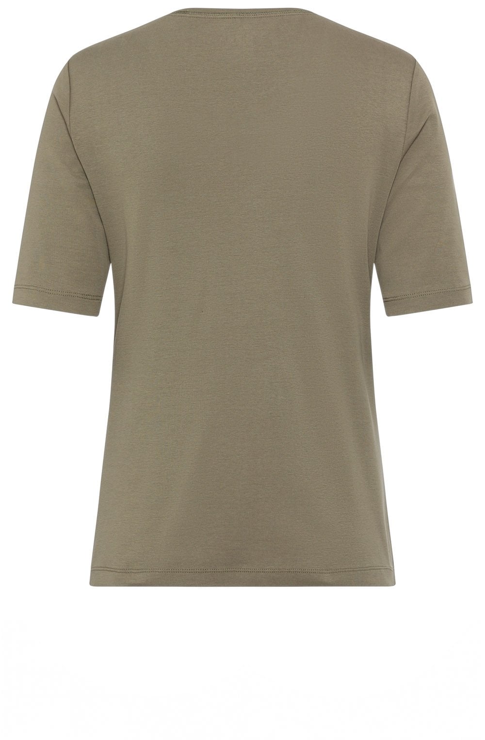 Dark Khaki Abstract Glow Edda T Shirt