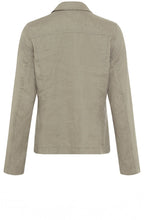 Dark Khaki Linen Blazer