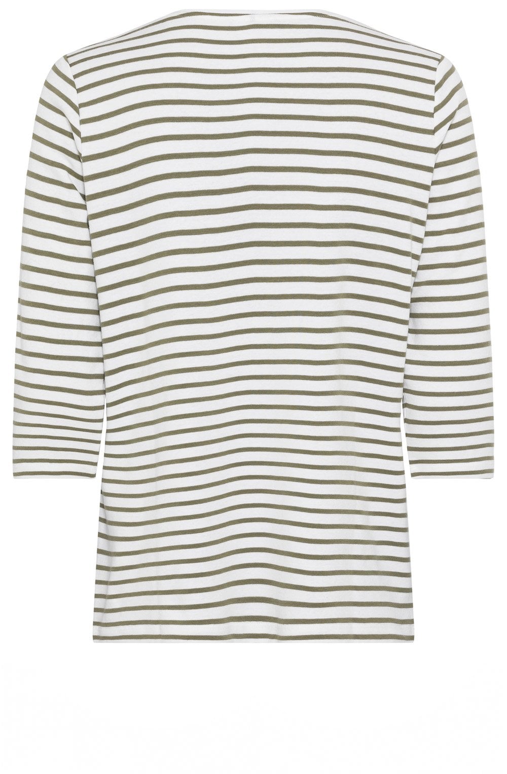 Dark Khaki Striped Hannah T Shirt