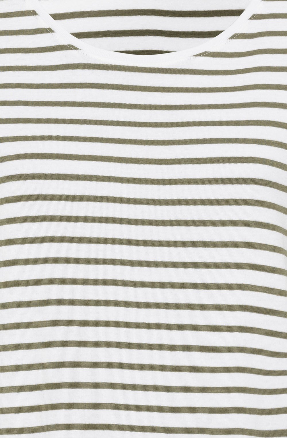 Dark Khaki Striped Hannah T Shirt