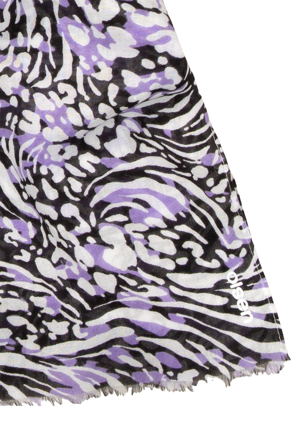 Dark Orchid Festive Spirit Scarf