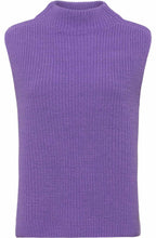 Dark Orchid Ribbed Knit Slip Over
