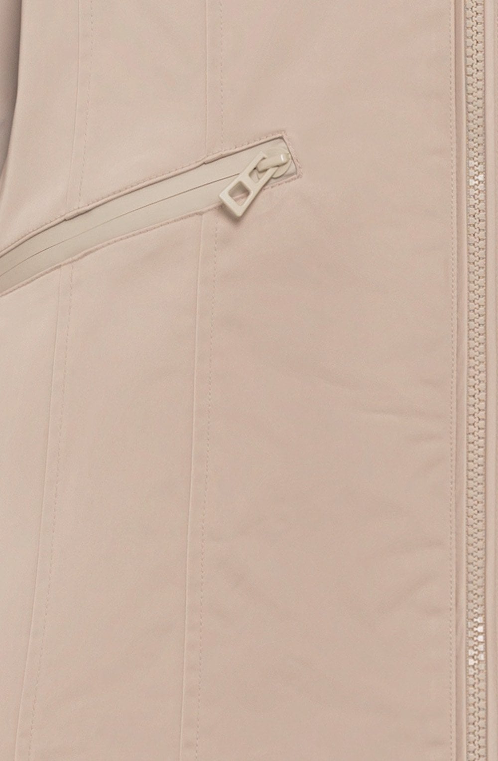 Dark Sand Removable Hood Water Repellent Coat