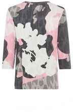 Dark Slate and Parfait Pink Hannah Top
