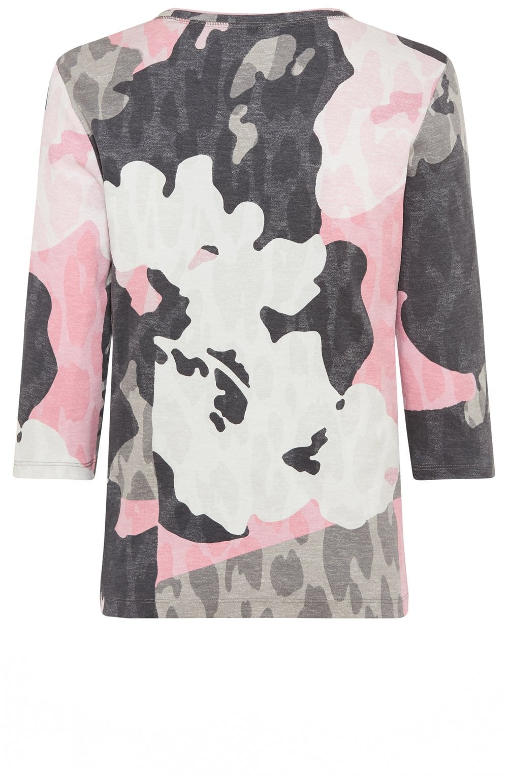 Dark Slate and Parfait Pink Hannah Top