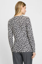 Dark Slate Animal Print Edda Top