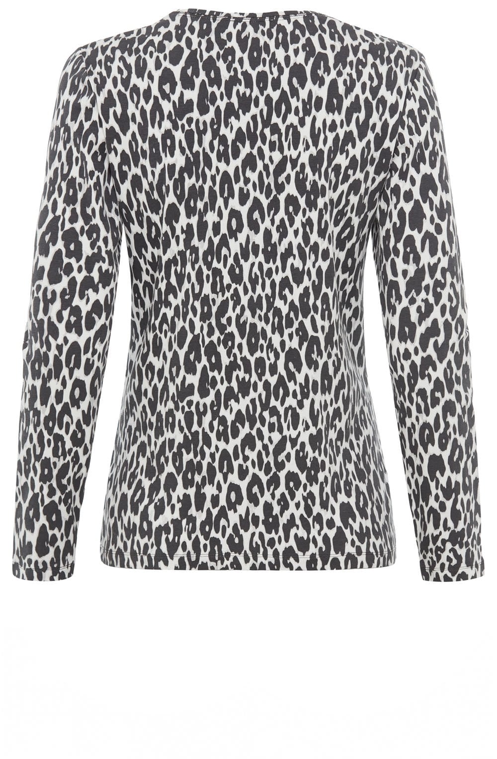 Dark Slate Animal Print Edda Top