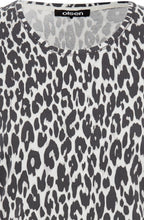 Dark Slate Animal Print Edda Top