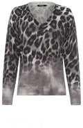 Dark Slate Animal Print Henny Jumper