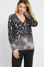 Dark Slate Animal Print Henny Jumper