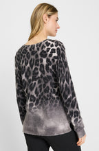 Dark Slate Animal Print Henny Jumper