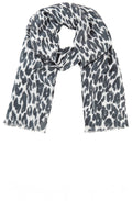 Dark Slate Animal Print Scarf
