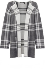 Dark Slate Oversized Olivia Cardigan