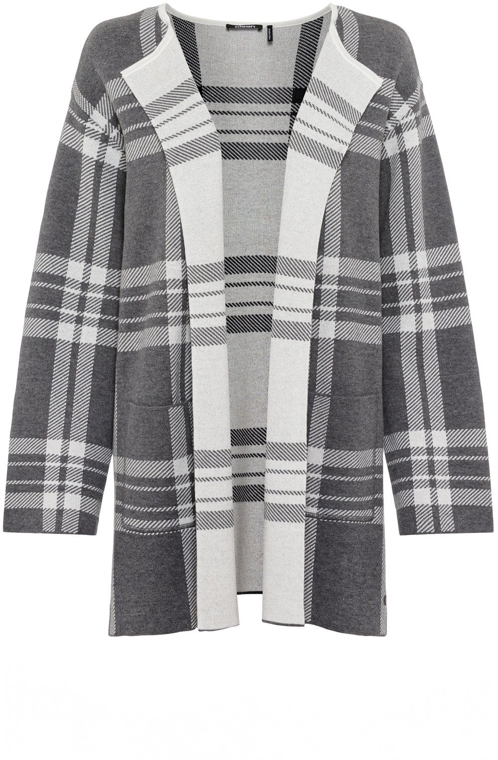 Dark Slate Oversized Olivia Cardigan