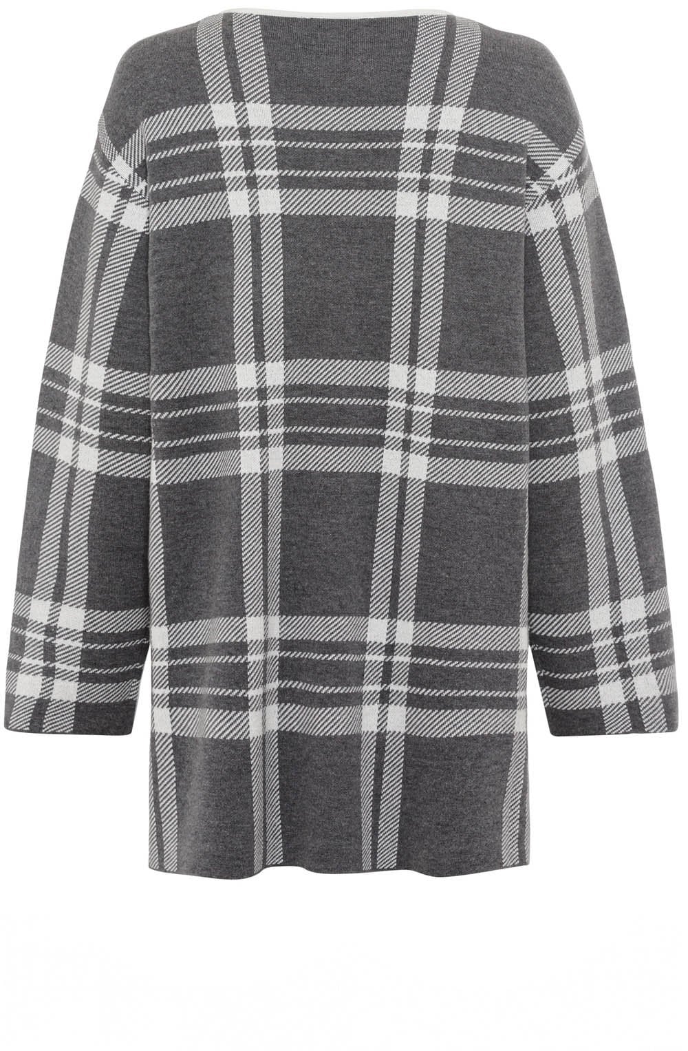 Dark Slate Oversized Olivia Cardigan