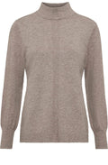 Dark Truffle Fine Knit Jumper