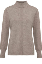 Dark Truffle Fine Knit Jumper