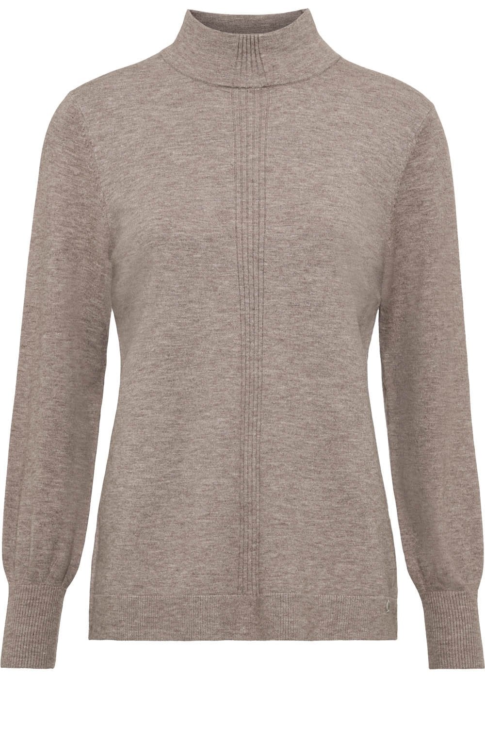 Dark Truffle Fine Knit Jumper