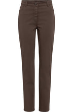Dark Truffle Mona Slim Jeans