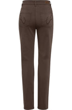 Dark Truffle Mona Slim Jeans
