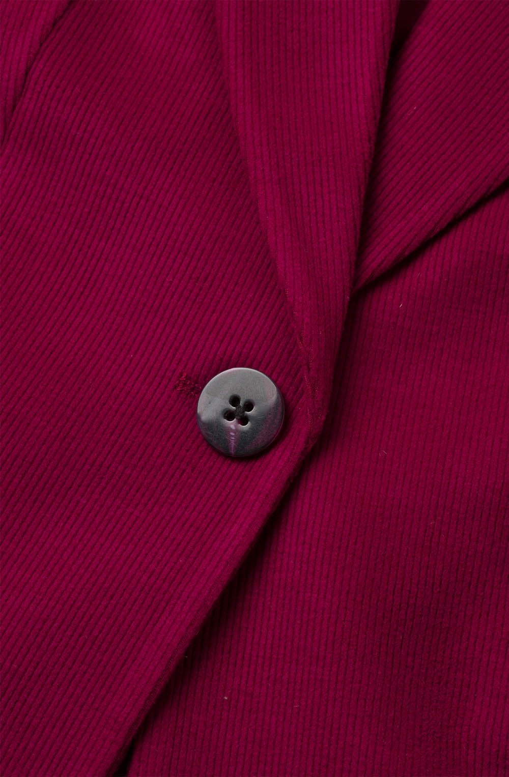 Deep Pink Cord Jacket
