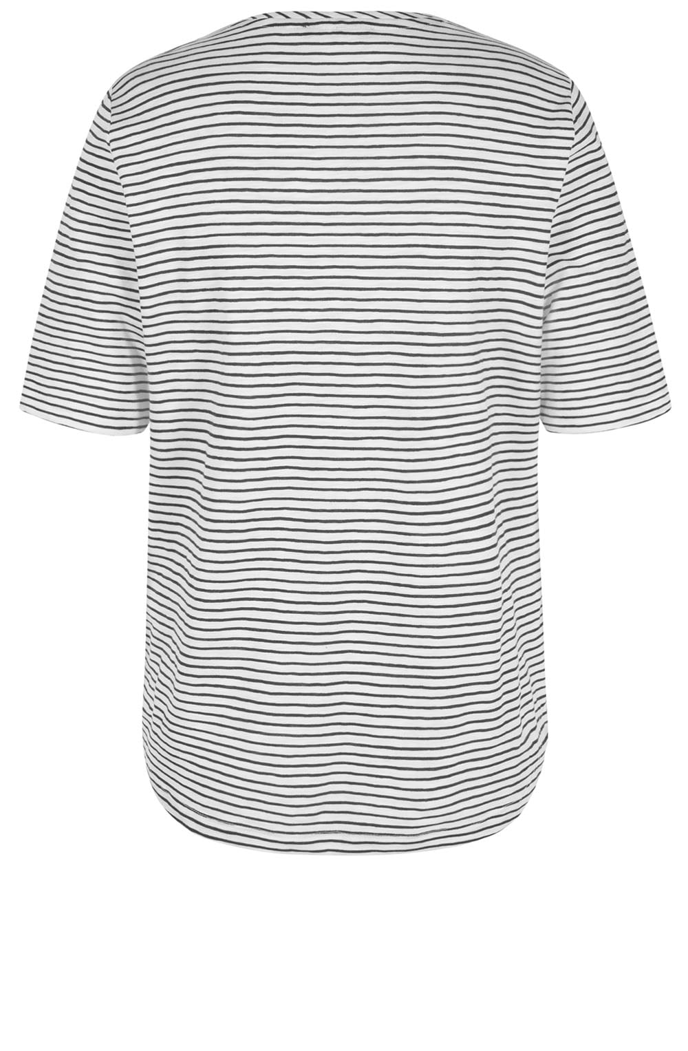 Dragonfly Design Striped Top