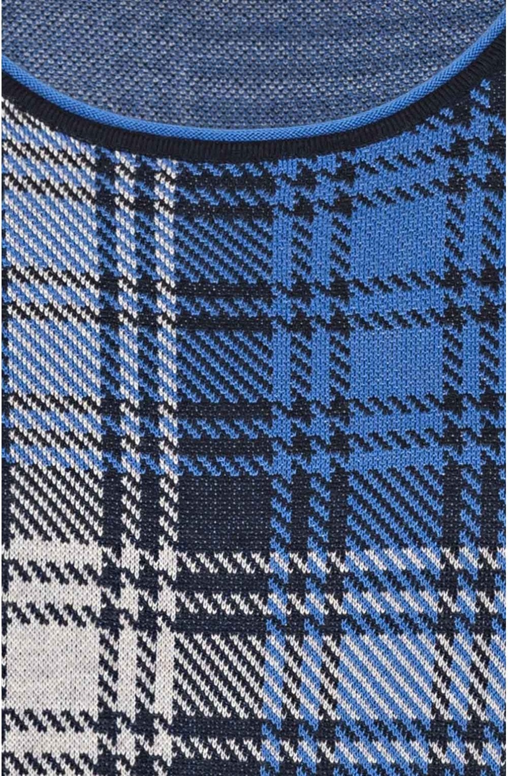 Dutch Blue Check Print Jumper