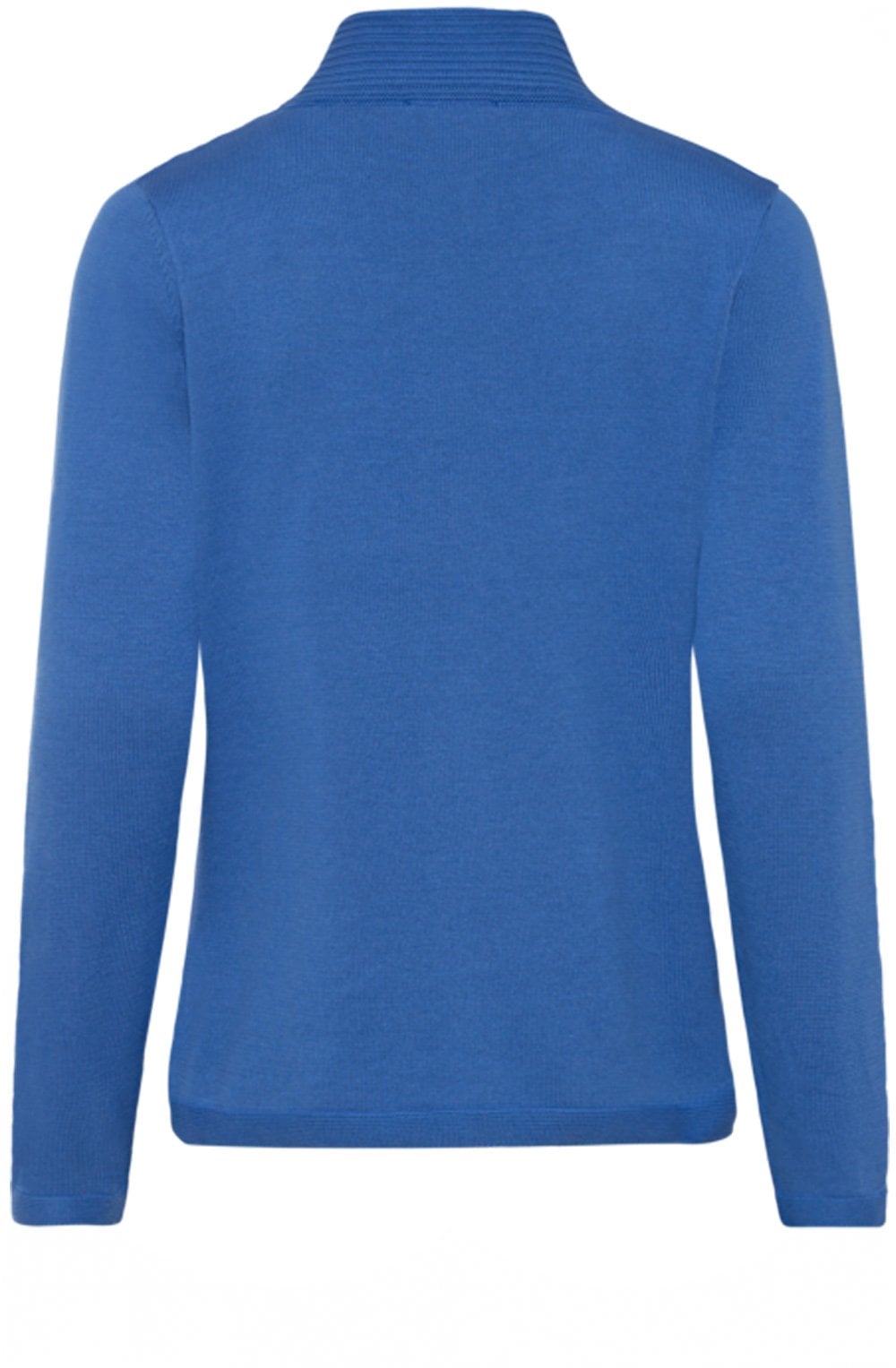 Dutch Blue Ribbed Front Cardigan