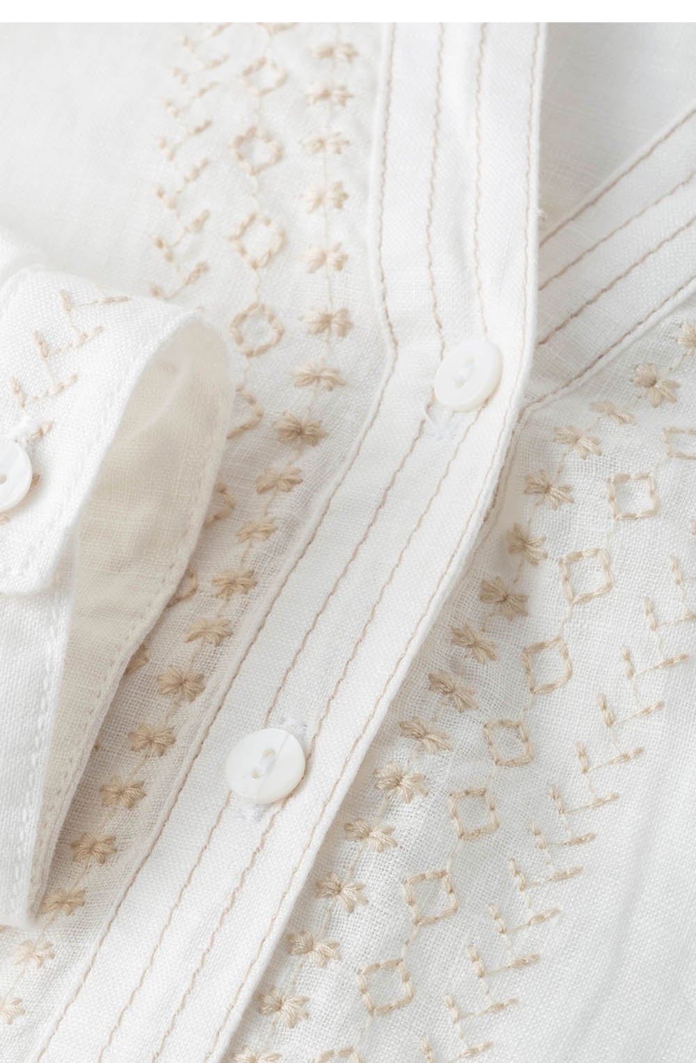 Embroidered Front blouse