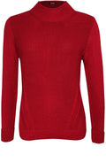 English Rose Ribbed Knit Sweater