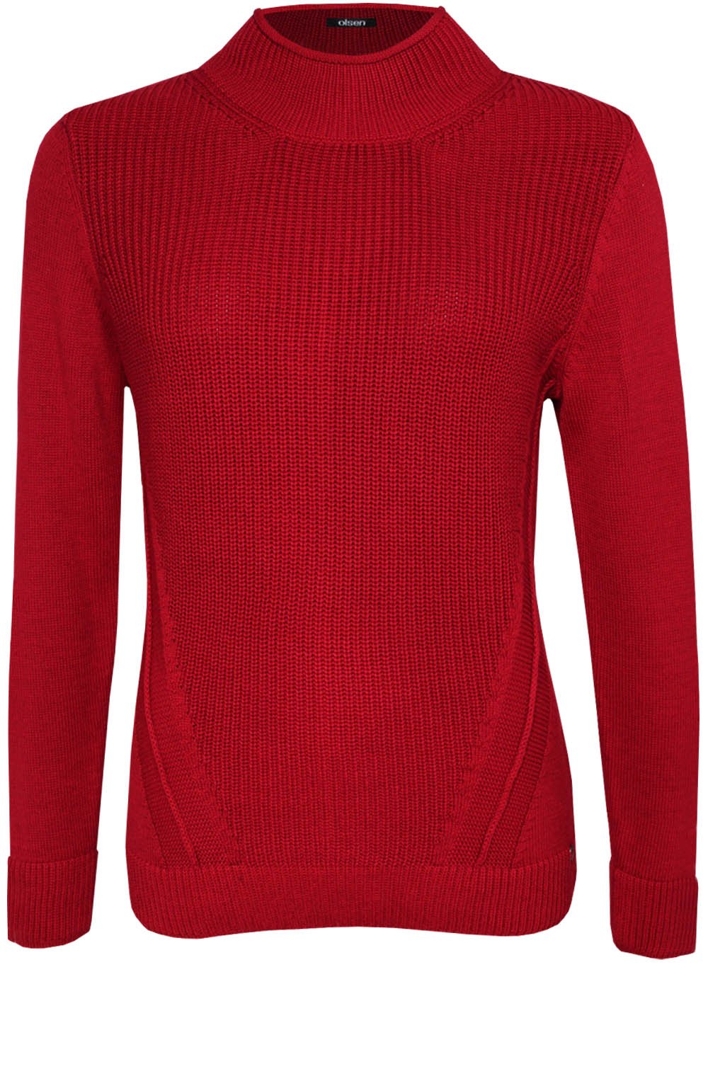 English Rose Ribbed Knit Sweater