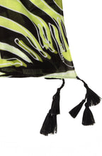 Ethno Charm Green Glow Scarf