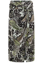 Ethno Charm Silky Midi Skirt