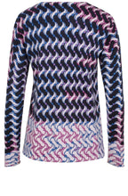 Fine Knit Patterned Sweater