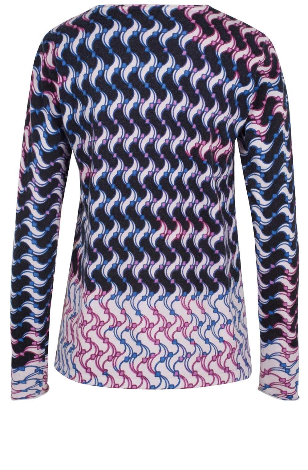 Fine Knit Patterned Sweater