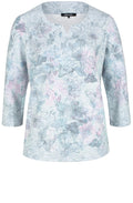 Floral & Butterfly Design Top