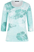 Floral & Butterfly Design Top