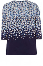 Floral Design Jersey Top