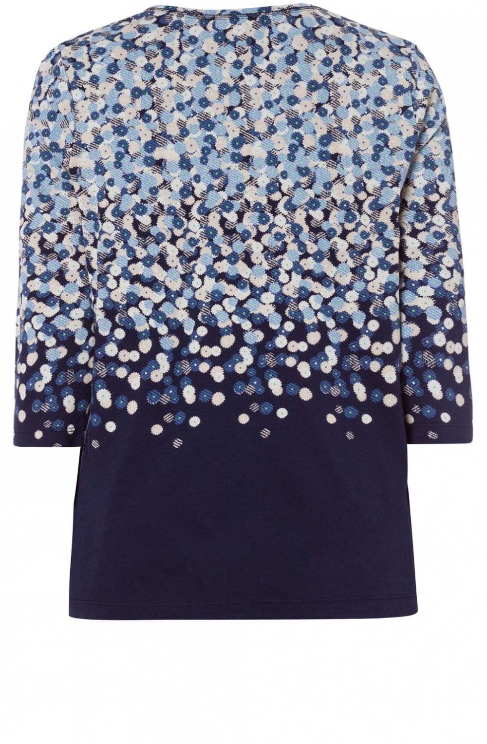 Floral Design Jersey Top