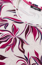 Floral Design Jersey Top