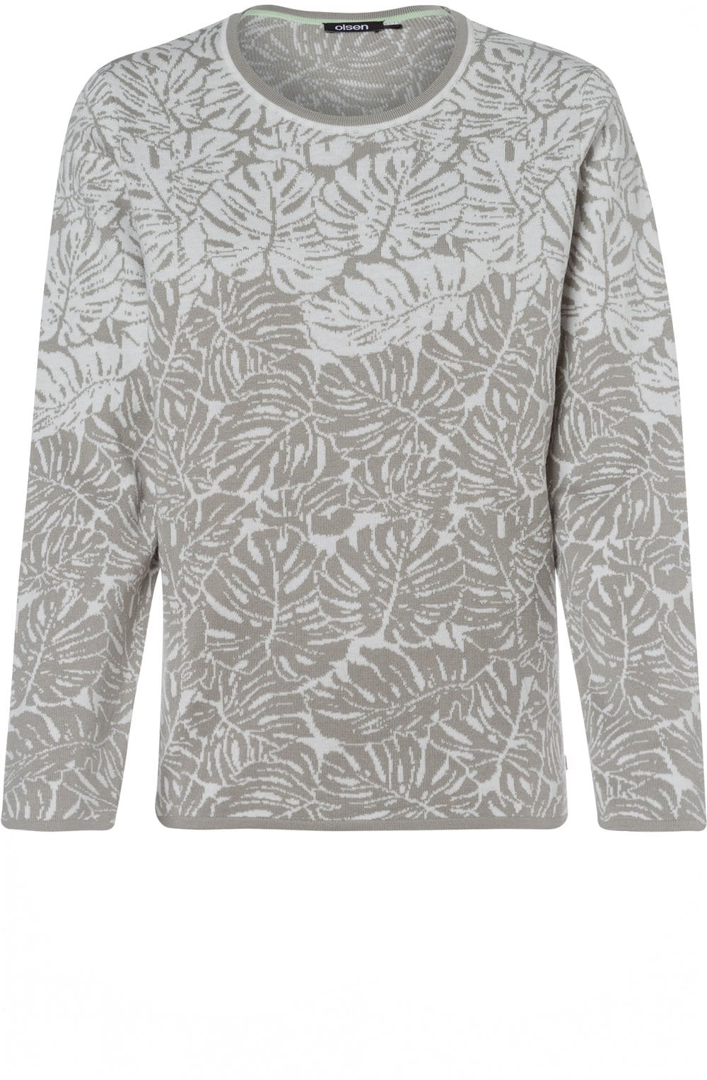 Floral Design Knit Jumper
