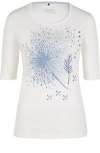 Floral Design T Shirt