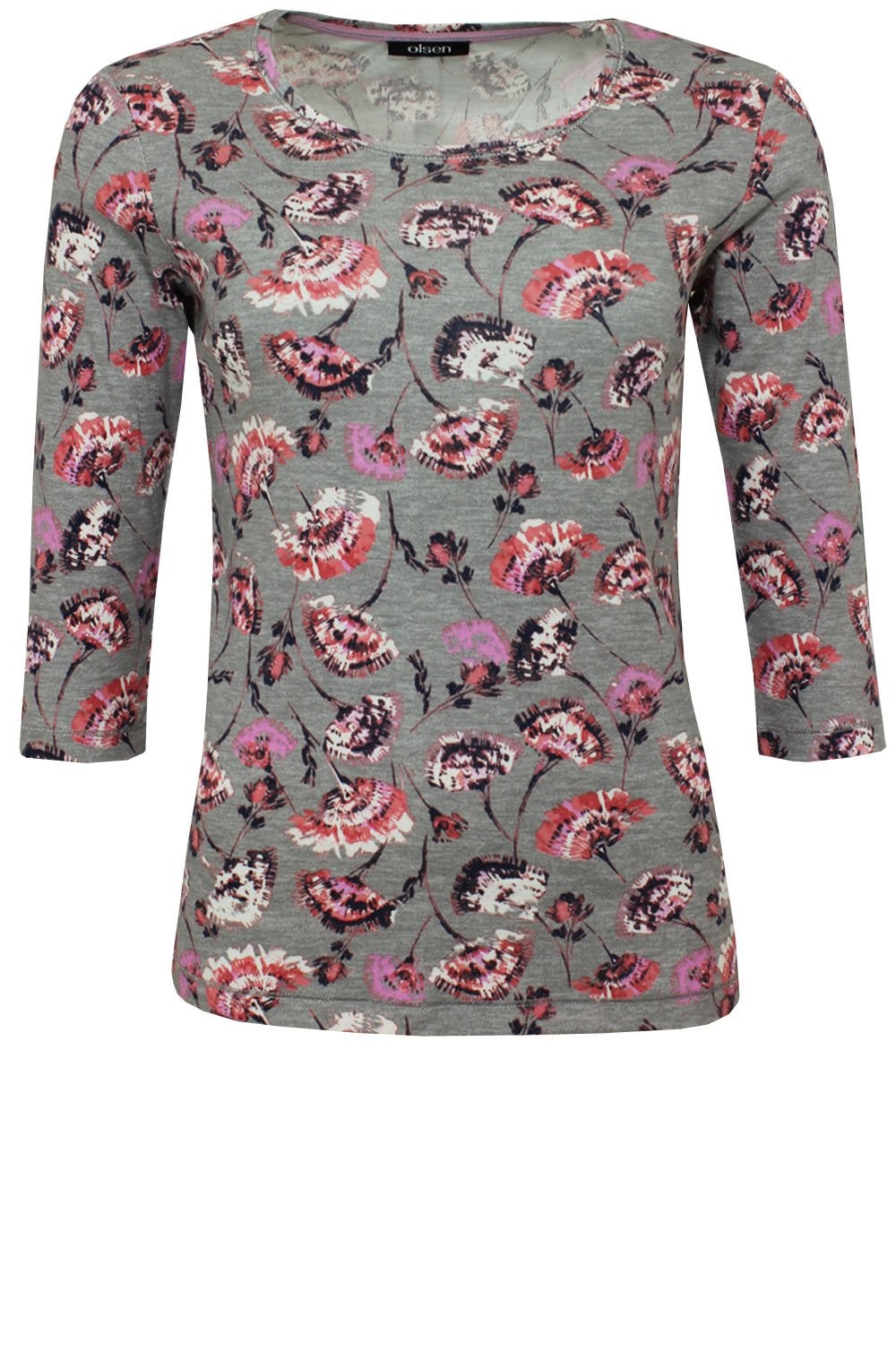 Floral Jersey Top