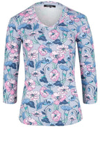 Floral Jersey Top