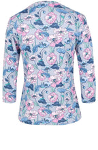 Floral Jersey Top