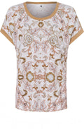 Floral Print Jersey Top